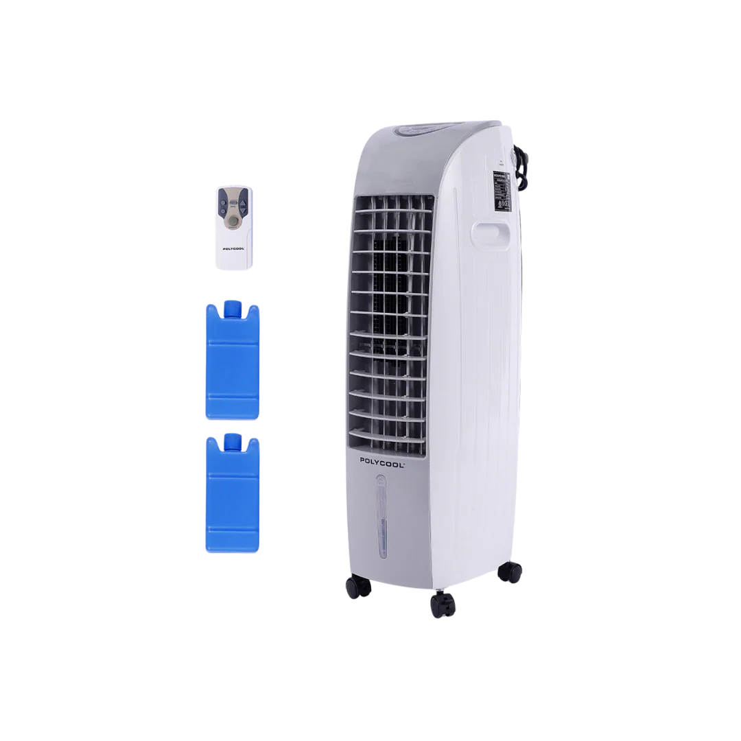 POLYCOOL 6L Portable Evaporative Air Cooler 24 Hour Timer 4 in 1 Cooling Fan - Image 2