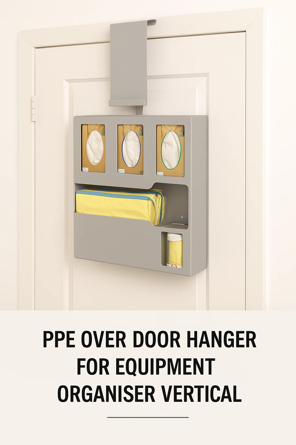 PPE Over Door Hanger for Equipment Organiser Vertical - Image 2