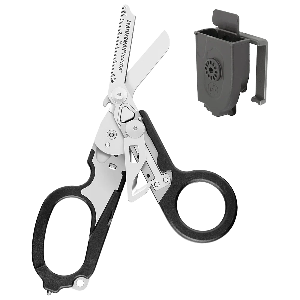 Raptor Rescue Folding Medical Shears - Black
