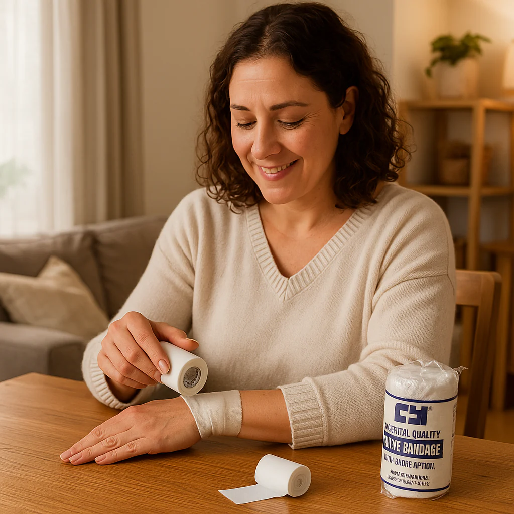 S&M Crepe Bandage 7.5cm - Image 2