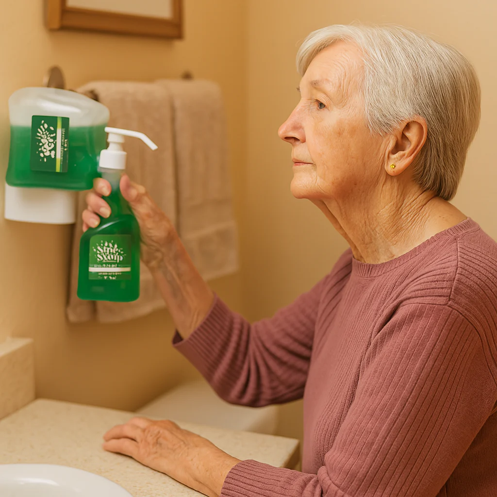 Saraya Smart-San Foaming Soap Antibacterial 1.2 litre - Image 2