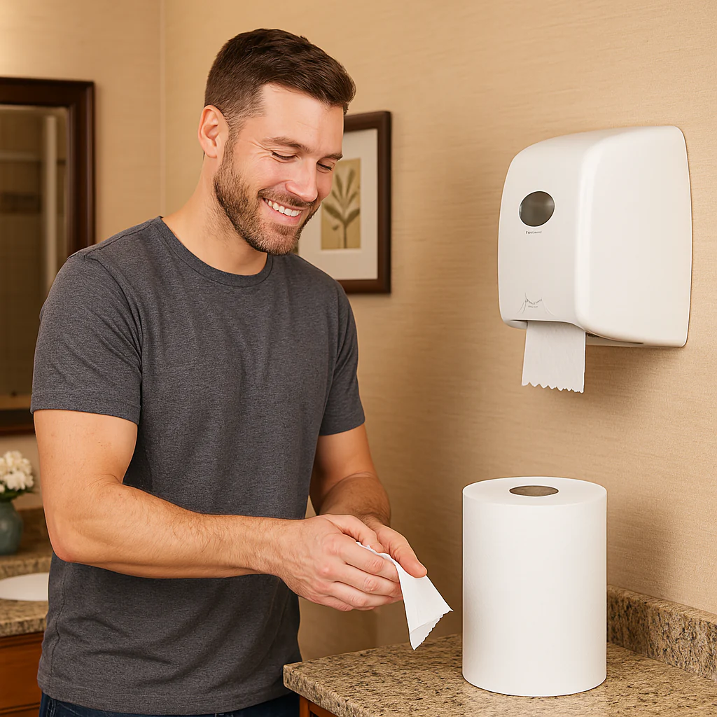 Scott Slimroll Hand Towel 20cm x 176m 12388 - Image 2