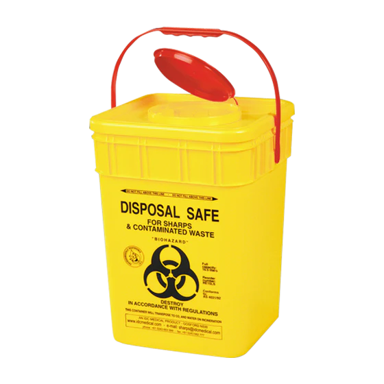 AEROHAZARD Sharps Disposal Container 17.5L