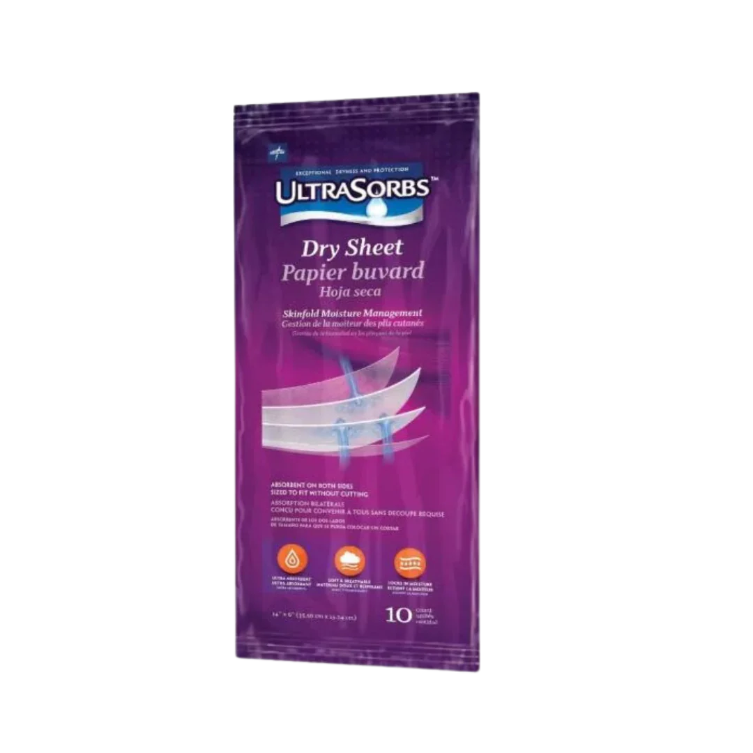 Skinfold Dry Sheets (Box of 250)
