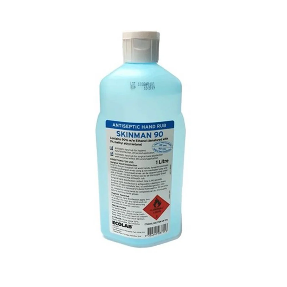 Skinman 90 Antiseptic Rub 1 ltr Cartridge