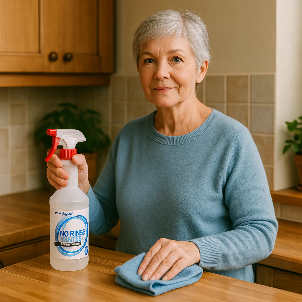 Solopak No Rinse Sanitiser Empty Bottle 750ml with Trigger - Image 2