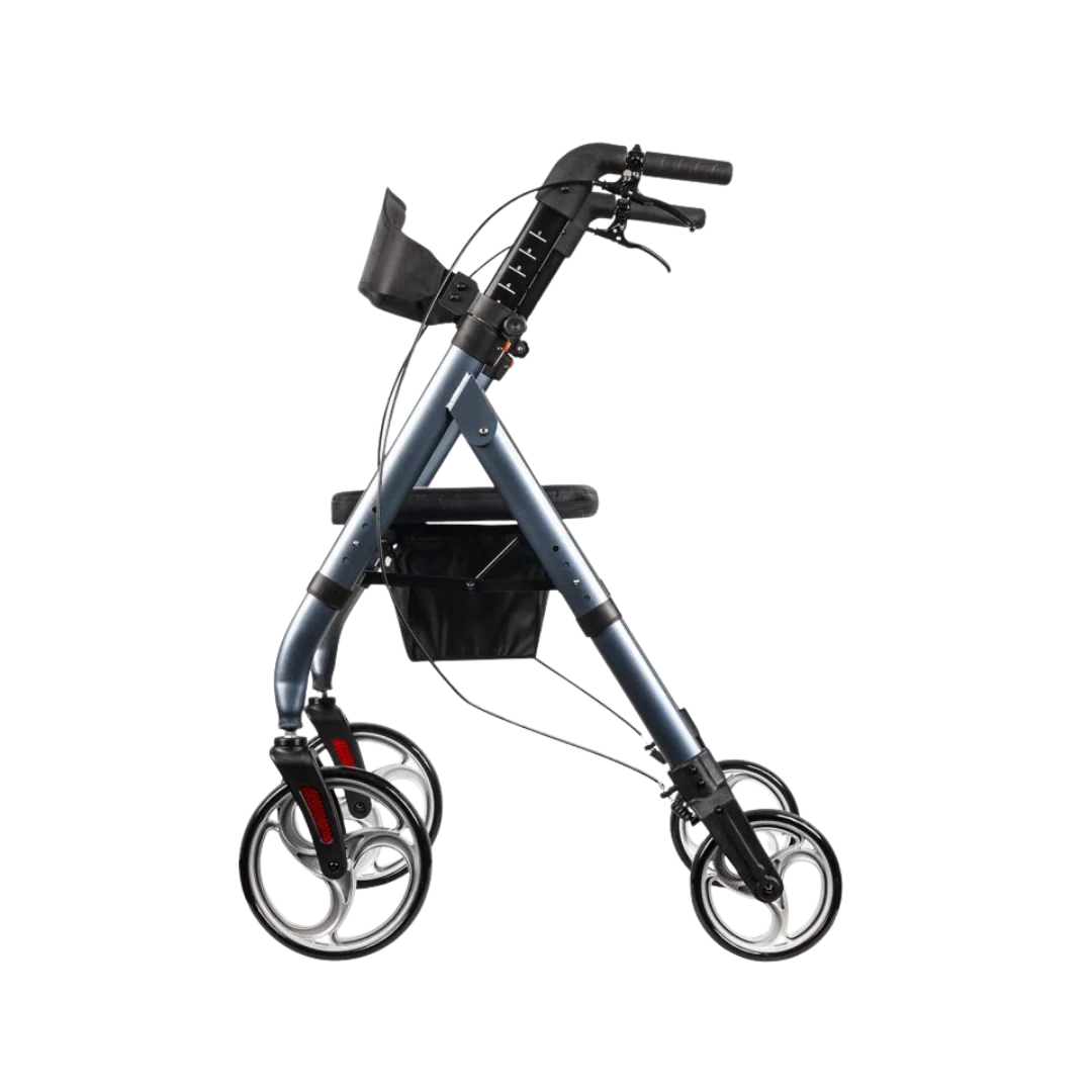Tall & Strong Rollator, Heavy Duty Bariatric Mobility Walker - Image 4