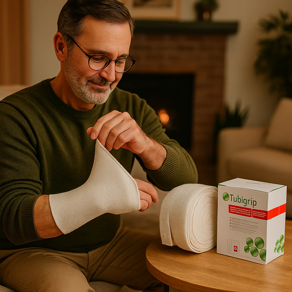 Tubigrip Tubular Elastic Support Bandage Size D - Image 2