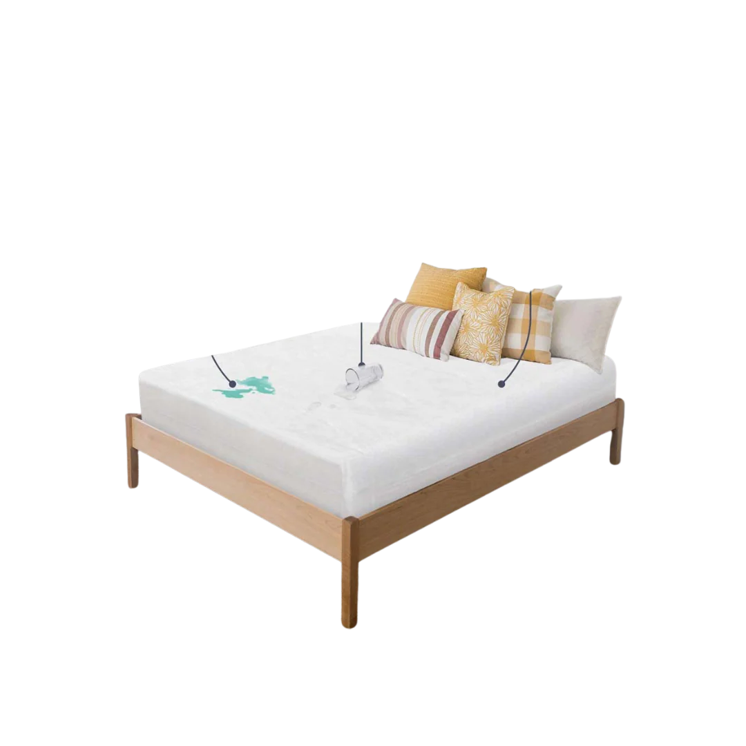 Vinyl Mattress Protector Cover, Zippered - Image 3