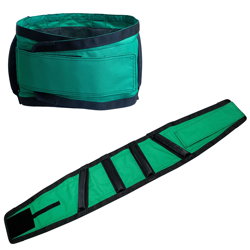 Walking Belt Unpadded with Velcro Close - Medium (Yellow)