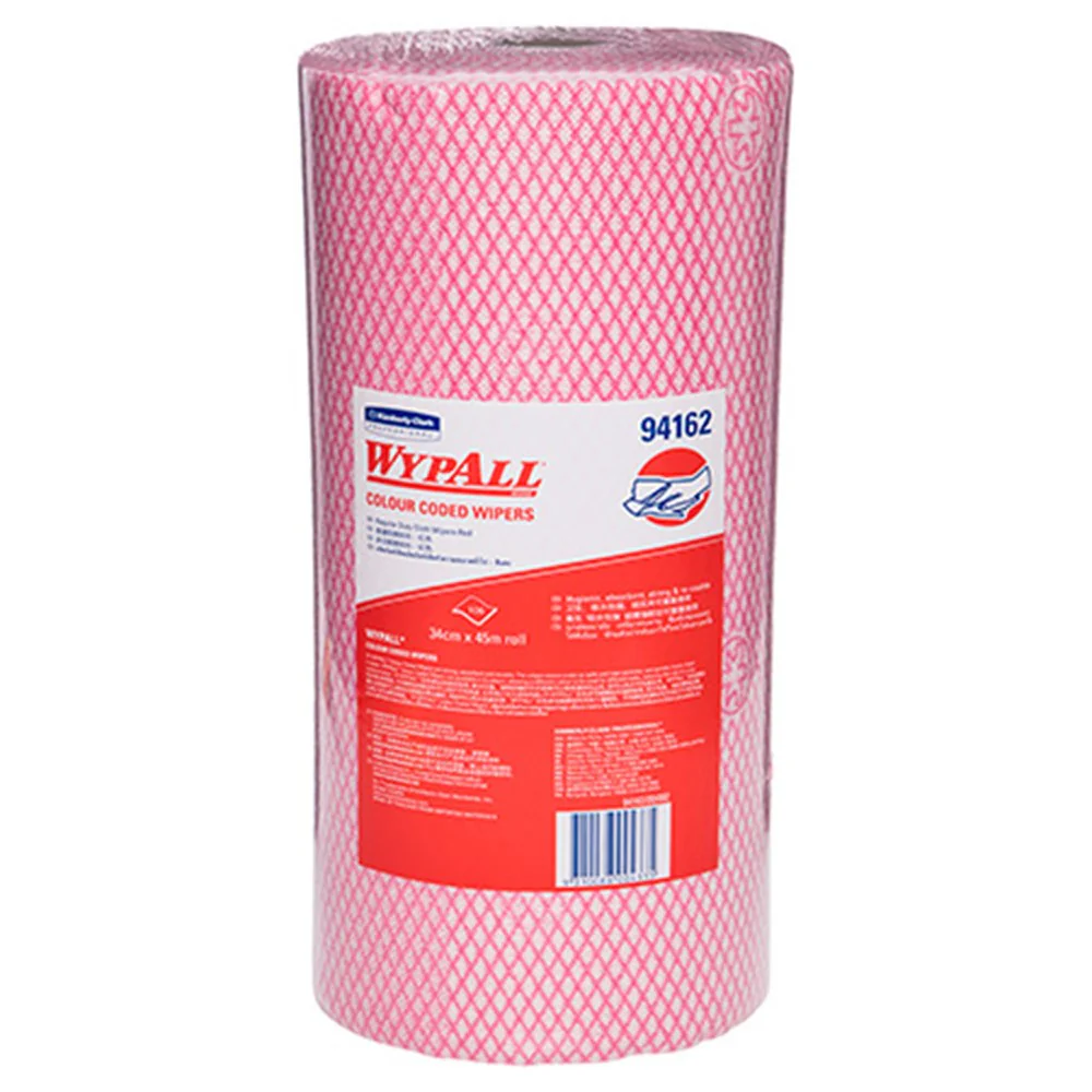 Wypall Workforce Wipers 34cm x 45m Red 94162