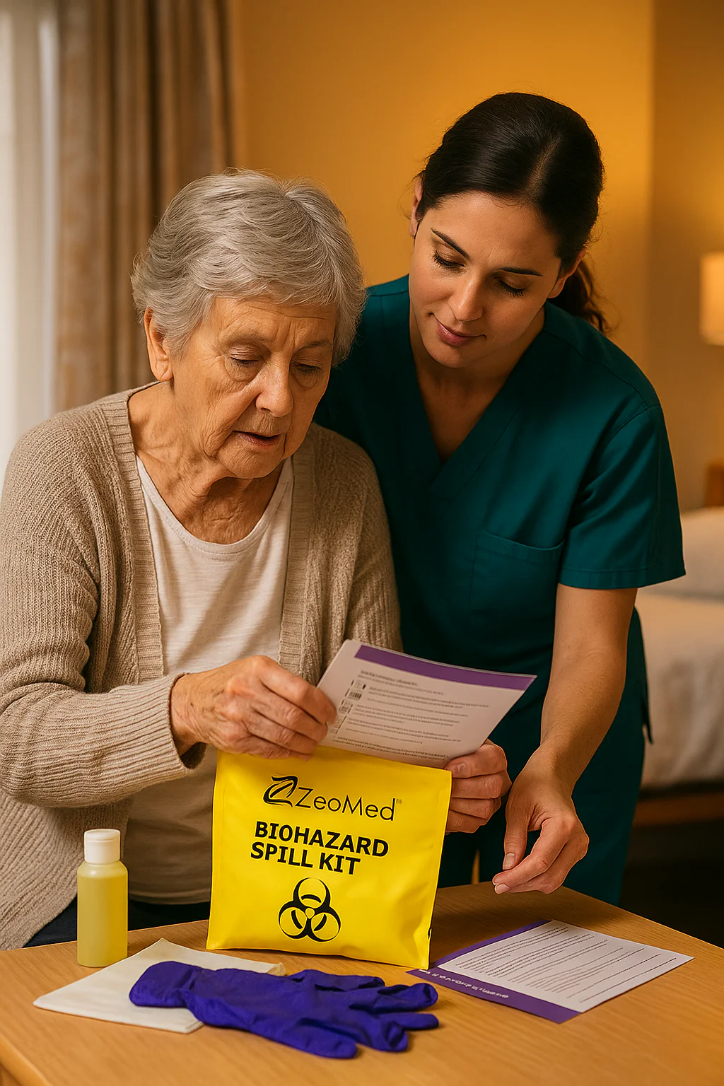 ZeoMed Biohazard Spill Kit - Image 2